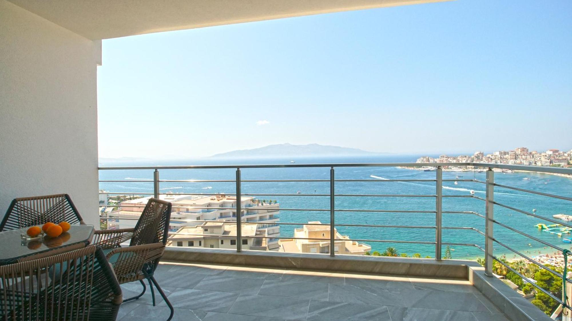 Blue Eye Apartment Saranda Kültér fotó
